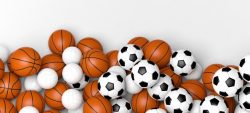 basketball volleyball soccer balls