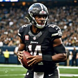 black quarterback